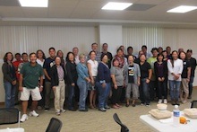 Goodbye party for Russell Nagata at Komohana